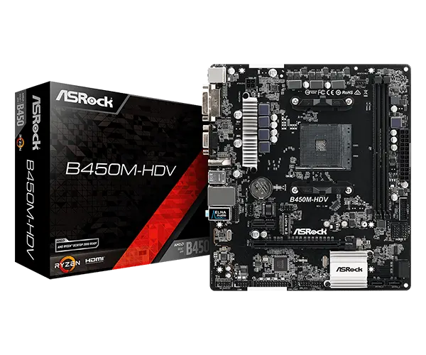 ASROCK B450M-HDV