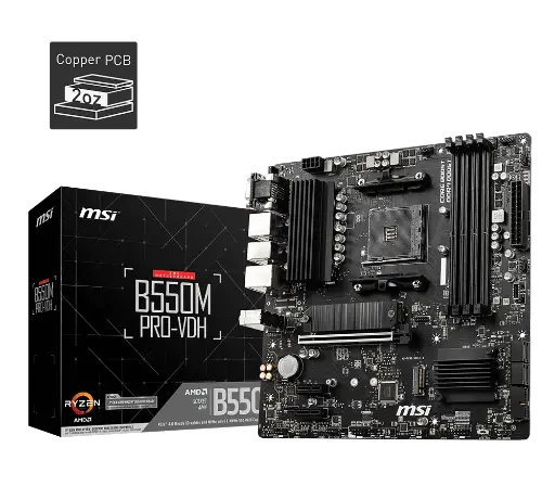 MSI B550M PRO-VHD